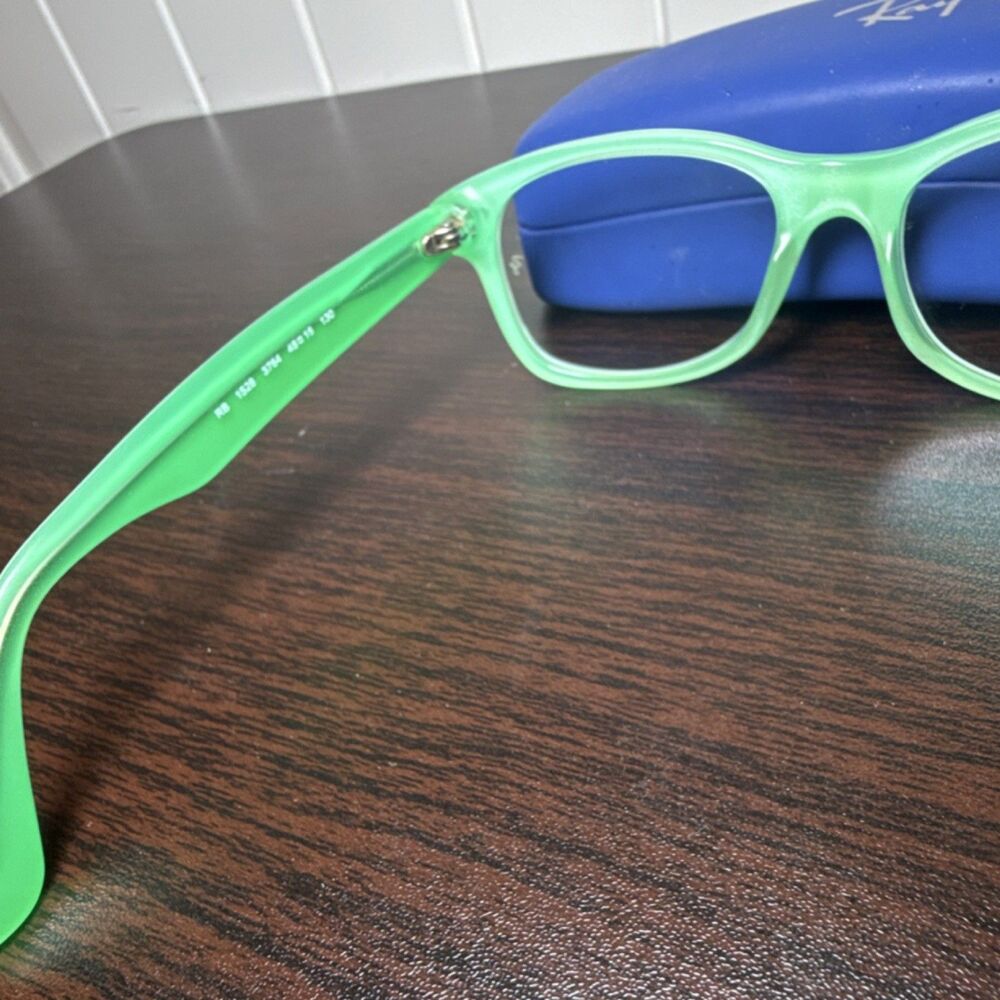 Ray Ban Eyeglasses Blue Green trendy Eyewear - Picture 8 of 13